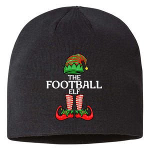 Football Elf Christmas Family Matching Group Sustainable Beanie