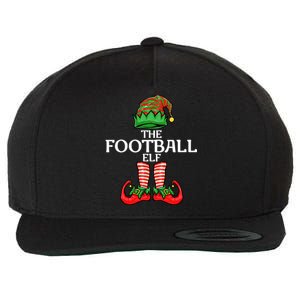 Football Elf Christmas Family Matching Group Wool Snapback Cap