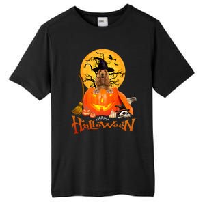 Funny English Cocker Spaniel Dog Dog Spooky Halloween Tall Fusion ChromaSoft Performance T-Shirt