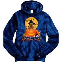 Funny English Cocker Spaniel Dog Dog Spooky Halloween Tie Dye Hoodie