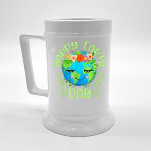 Funny Earth Day Quote Earth Cool Happy Earth Day Beer Stein