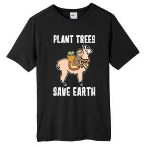 Funny Earth Day Plant Trees Save Earth Gift Tall Fusion ChromaSoft Performance T-Shirt