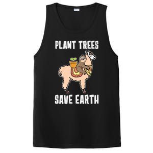 Funny Earth Day Plant Trees Save Earth Gift PosiCharge Competitor Tank