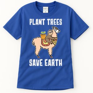 Funny Earth Day Plant Trees Save Earth Gift Tall T-Shirt