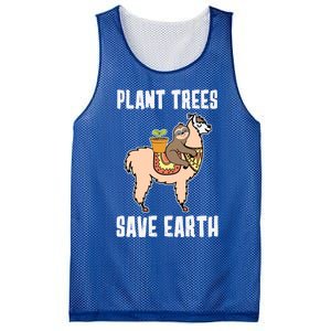 Funny Earth Day Plant Trees Save Earth Gift Mesh Reversible Basketball Jersey Tank