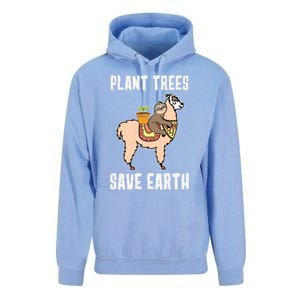 Funny Earth Day Plant Trees Save Earth Gift Unisex Surf Hoodie