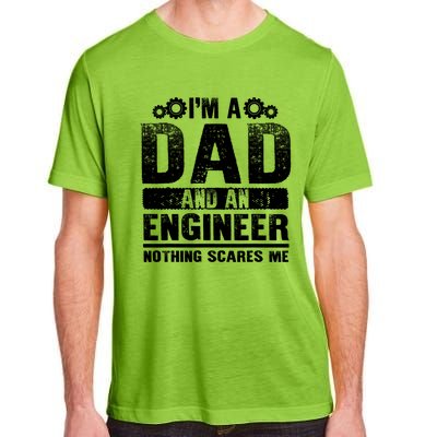 Funny Engineer Dad Art For Men Father Day Engineering Lovers T Adult ChromaSoft Performance T-Shirt