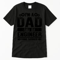 Funny Engineer Dad Art For Men Father Day Engineering Lovers T Tall T-Shirt
