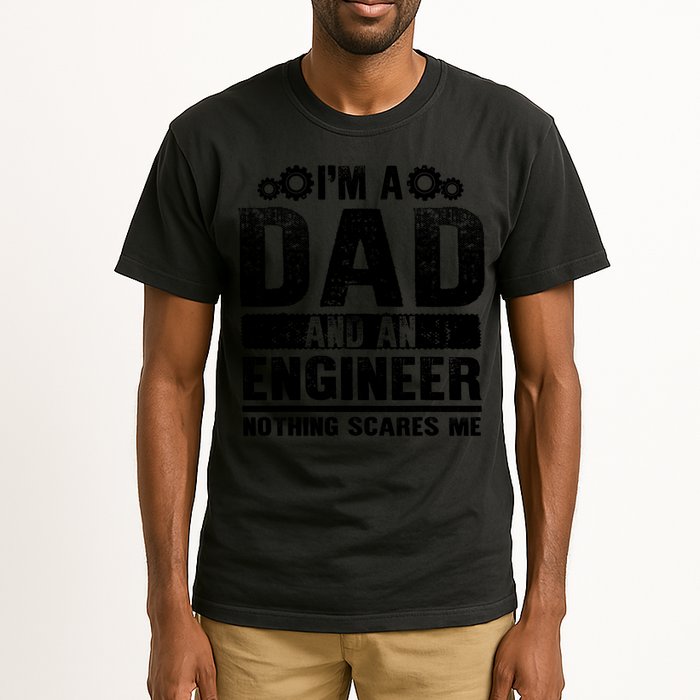 Funny Engineer Dad Art For Men Father Day Engineering Lovers T Tall T-Shirt