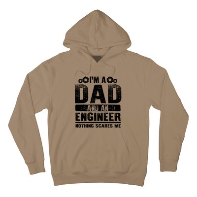 Funny Engineer Dad Art For Men Father Day Engineering Lovers T Hoodie