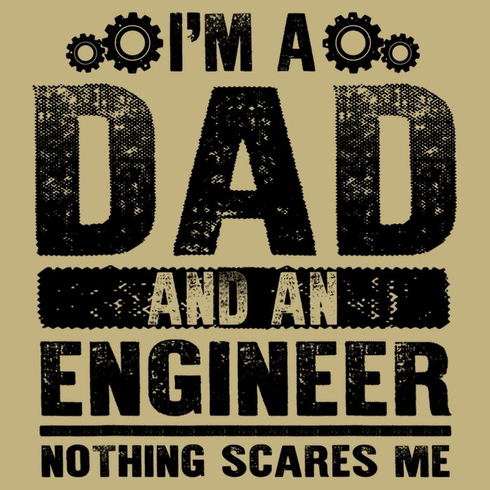 Funny Engineer Dad Art For Men Father Day Engineering Lovers T T-Shirt