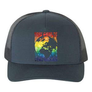 Fun Earth Day Mother's Day Respect The Earth And Your Mother Gift Yupoong Adult 5-Panel Trucker Hat