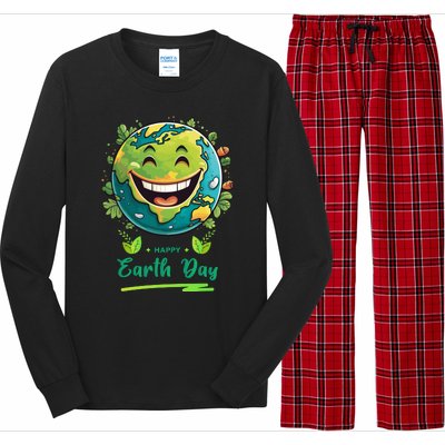 Funny Earth Day Quote Earth Cool Happy Earth Day Long Sleeve Pajama Set