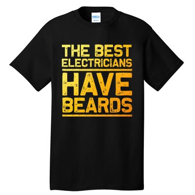 Funny Electrician Design For Dad Electrical Tall T-Shirt