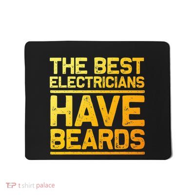 Funny Electrician Design For Dad Electrical Mousepad