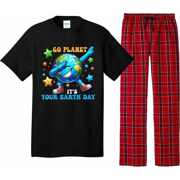 Funny Earth Day Go Planet ItS Your Earth Day 2024 Pajama Set