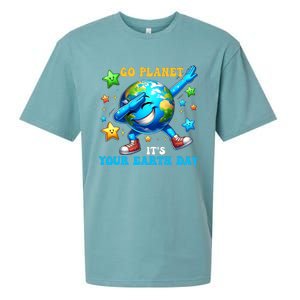 Funny Earth Day Go Planet ItS Your Earth Day 2024 Sueded Cloud Jersey T-Shirt