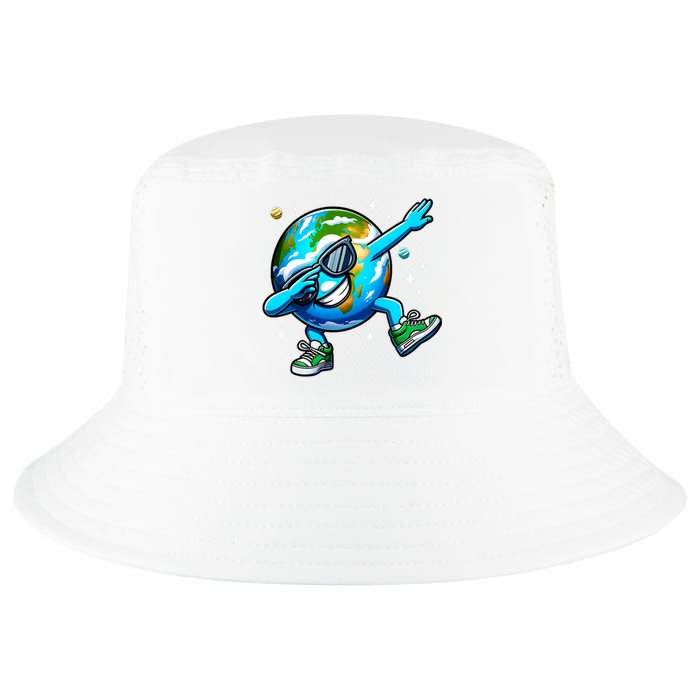 Funny Earth Dab Earth Day 2024 Dabbing Dance Cool Comfort Performance Bucket Hat