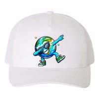 Funny Earth Dab Earth Day 2024 Dabbing Dance Yupoong Adult 5-Panel Trucker Hat