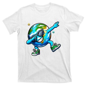 Funny Earth Dab Earth Day 2024 Dabbing Dance T-Shirt