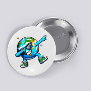 Funny Earth Dab Earth Day 2024 Dabbing Dance Button