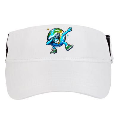 Funny Earth Dab Earth Day 2024 Dabbing Dance Adult Drive Performance Visor