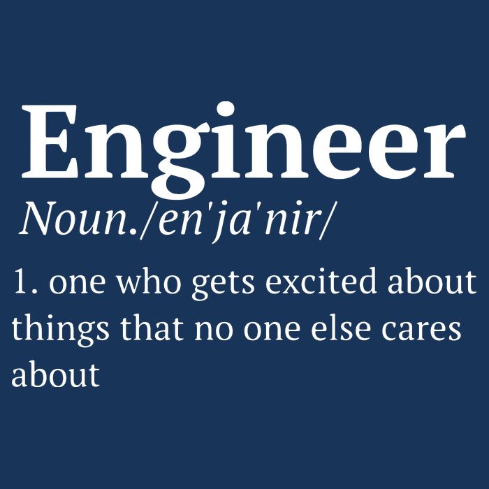 Funny Engineer Definition Flat Bill Trucker Hat