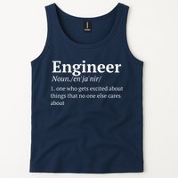 Funny Engineer Definition Tank Top