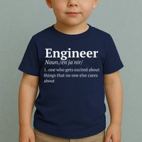 Funny Engineer Definition Toddler T-Shirt