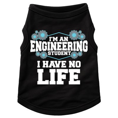 Funny Engineering Design For Men Women Engineer Student Doggie Tank