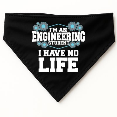 Funny Engineering Design For Men Women Engineer Student USA-Made Doggie Bandana