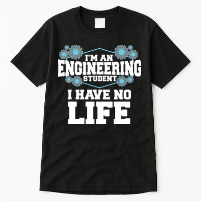 Funny Engineering Design For Men Women Engineer Student Tall T-Shirt