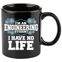 Funny Engineering Design For Men Women Engineer Student 11oz C Handle Ceramic Mug