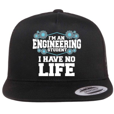 Funny Engineering Design For Men Women Engineer Student Flatbill Hat