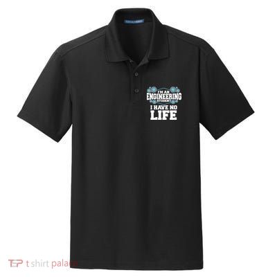 Funny Engineering Design For Men Women Engineer Student Dry Zone Grid Polo