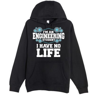 Funny Engineering Design For Men Women Engineer Student Premium Pullover Hoodie