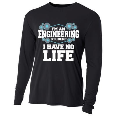 Funny Engineering Design For Men Women Engineer Student Cooling Performance Long Sleeve Crew