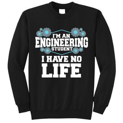 Funny Engineering Design For Men Women Engineer Student Tall Sweatshirt