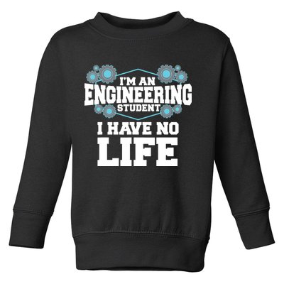 Funny Engineering Design For Men Women Engineer Student Toddler Sweatshirt