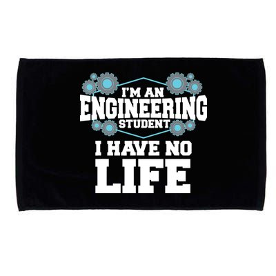 Funny Engineering Design For Men Women Engineer Student Microfiber Hand Towel