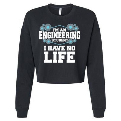 Funny Engineering Design For Men Women Engineer Student Cropped Pullover Crew