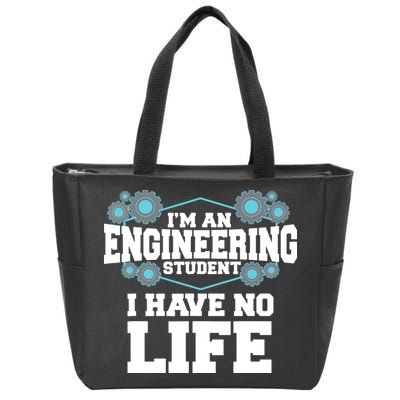 Funny Engineering Design For Men Women Engineer Student Zip Tote Bag