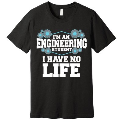 Funny Engineering Design For Men Women Engineer Student Premium T-Shirt