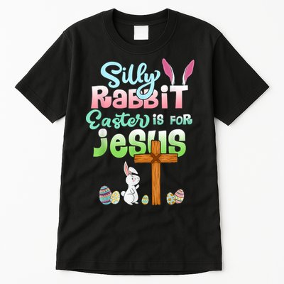 Funny Easter Day Silly Rabbit Easter Is For Jesus Christians Tall T-Shirt
