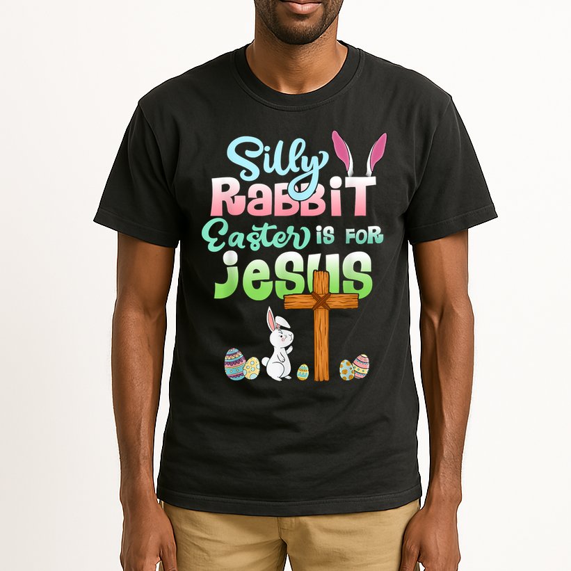 Funny Easter Day Silly Rabbit Easter Is For Jesus Christians Tall T-Shirt