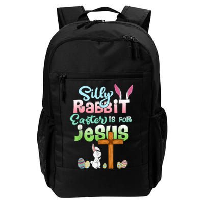 Funny Easter Day Silly Rabbit Easter Is For Jesus Christians Daily Commute Backpack