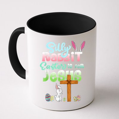 Funny Easter Day Silly Rabbit Easter Is For Jesus Christians Mug