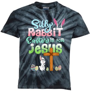 Funny Easter Day Silly Rabbit Easter Is For Jesus Christians Kids Tie-Dye T-Shirt