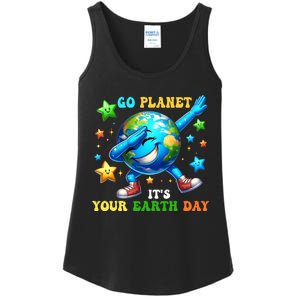 Funny Earth Day Go Planet ItS Your Earth Day 2024 Ladies Essential Tank