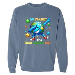 Funny Earth Day Go Planet ItS Your Earth Day 2024 Garment-Dyed Sweatshirt